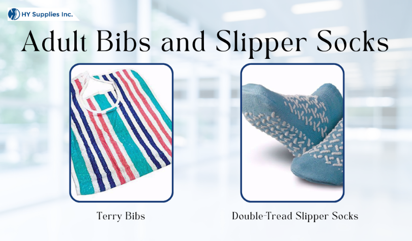 How to Enhance Comfort and Care while using Patient Slipper Socks and Adult Bibs in Healthcare Unit?